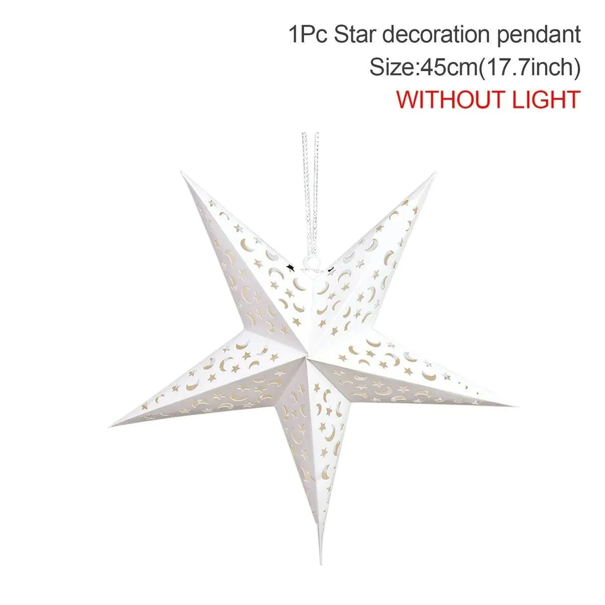 Hollow Star Hanging Ornament