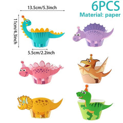 Dinosaur Birthday Disposable Tablecloth Birthday Party Decoration Kids Boy Baby Shower Jungle Dino Party Table Cover Supplies