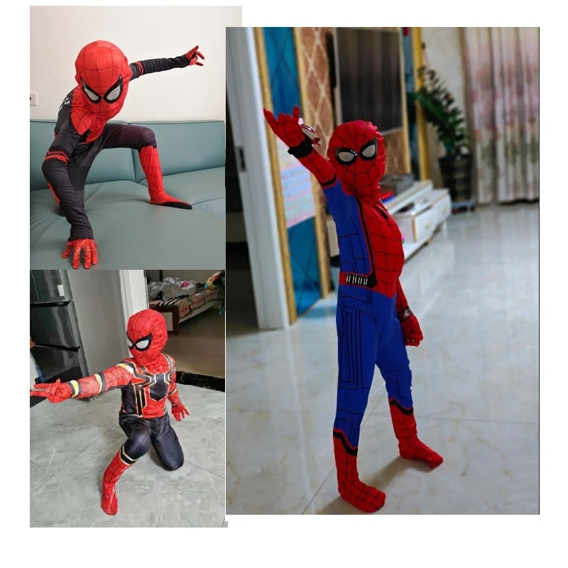Boys Spider-Man Cosplay Suit