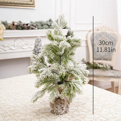 Christmas Pine Vine Garland with LED Decor