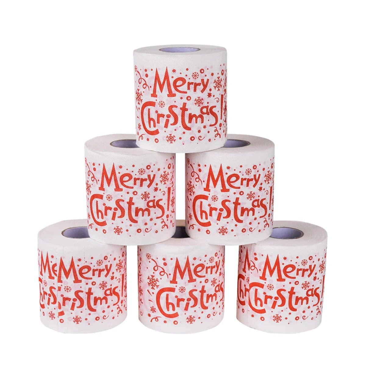 Christmas Santa Claus Bath Toilet Roll Paper Merry Christmas Decoration for Home 2025 Xmas Decor Navidad Natal New Year Gift