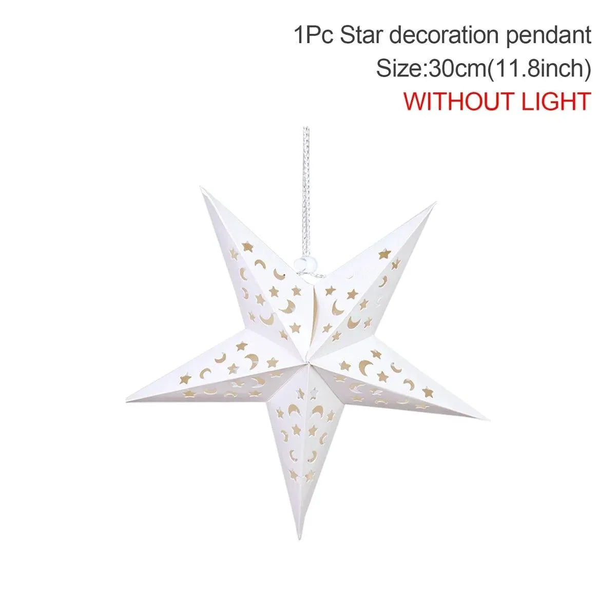 Hollow Star Hanging Ornament