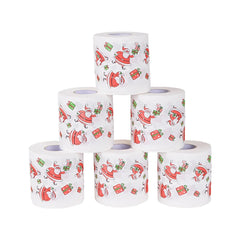 Christmas Santa Claus Bath Toilet Roll Paper Merry Christmas Decoration for Home 2025 Xmas Decor Navidad Natal New Year Gift