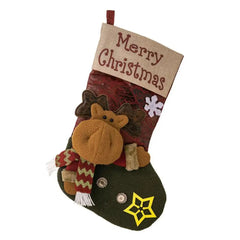 Santa, Snowman & Reindeer Christmas Stockings