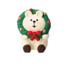 Christmas Resin Ornaments Home Scenes Trendy Toys Figurines Decorations ZAKKA Dolls Cats 2025 Small Ornaments