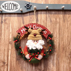 Christmas Character Wreath Decoration, Small to Large