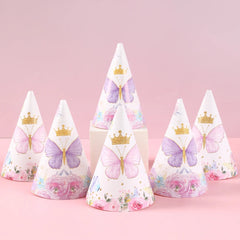Jungle Animals Party Paper Hats Happy Birthday Party Decoration Kids Safari Animal Wild One Birthday Decor Supplies Baby Shower