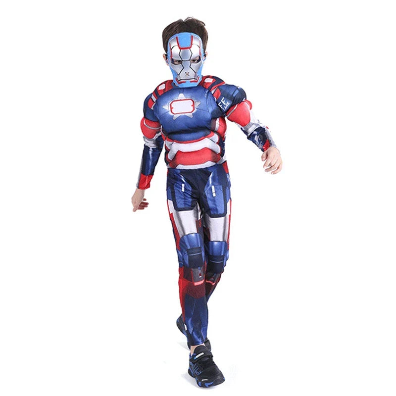 Superhero Cosplay Costume Options, Spider-Man, Captain America, Iron Man, Thor and Hulk