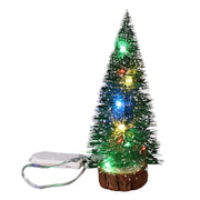 Lighted Mini Snowy Christmas Trees, 15 to 30 cm