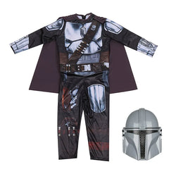Kids Mandalorian Cosplay Bodysuit