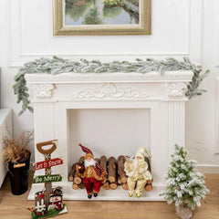 Christmas Pine Vine Garland with LED Decor