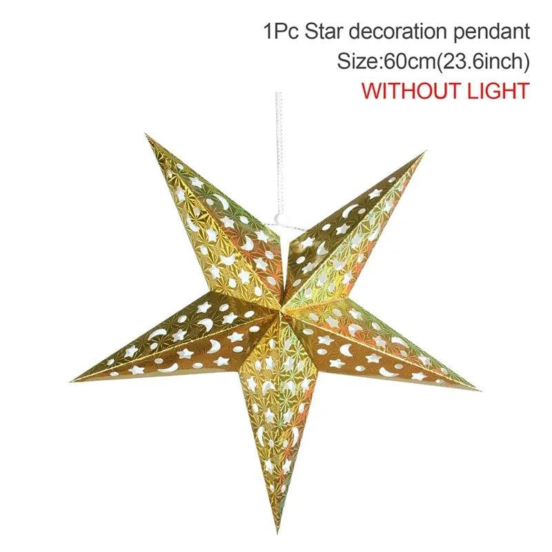 Hollow Star Hanging Ornament