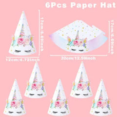 Rainbow Unicorn PE Tablecloth Happy Unicorn Theme Birthday Party Decorations Kids Favors Table Cover Girls Baby Shower Supplies