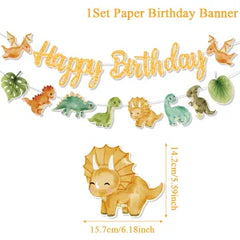 Dinosaur Birthday Disposable Tablecloth Birthday Party Decoration Kids Boy Baby Shower Jungle Dino Party Table Cover Supplies