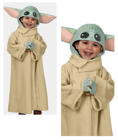 Baby Yoda-Inspired Halloween and Christmas Costume