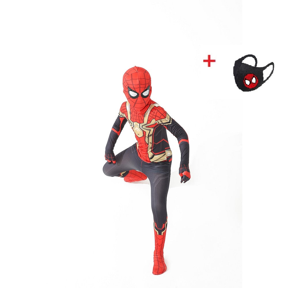 Boys Spider-Man Cosplay Suit