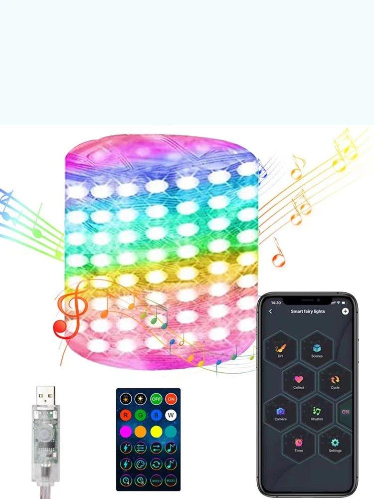 USB Bluetooth LED Christmas String Lights