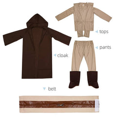 Kids Obi-Wan Kenobi Cosplay Costume