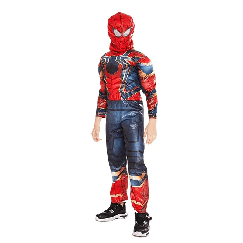 Superhero Cosplay Costume Options, Spider-Man, Captain America, Iron Man, Thor and Hulk