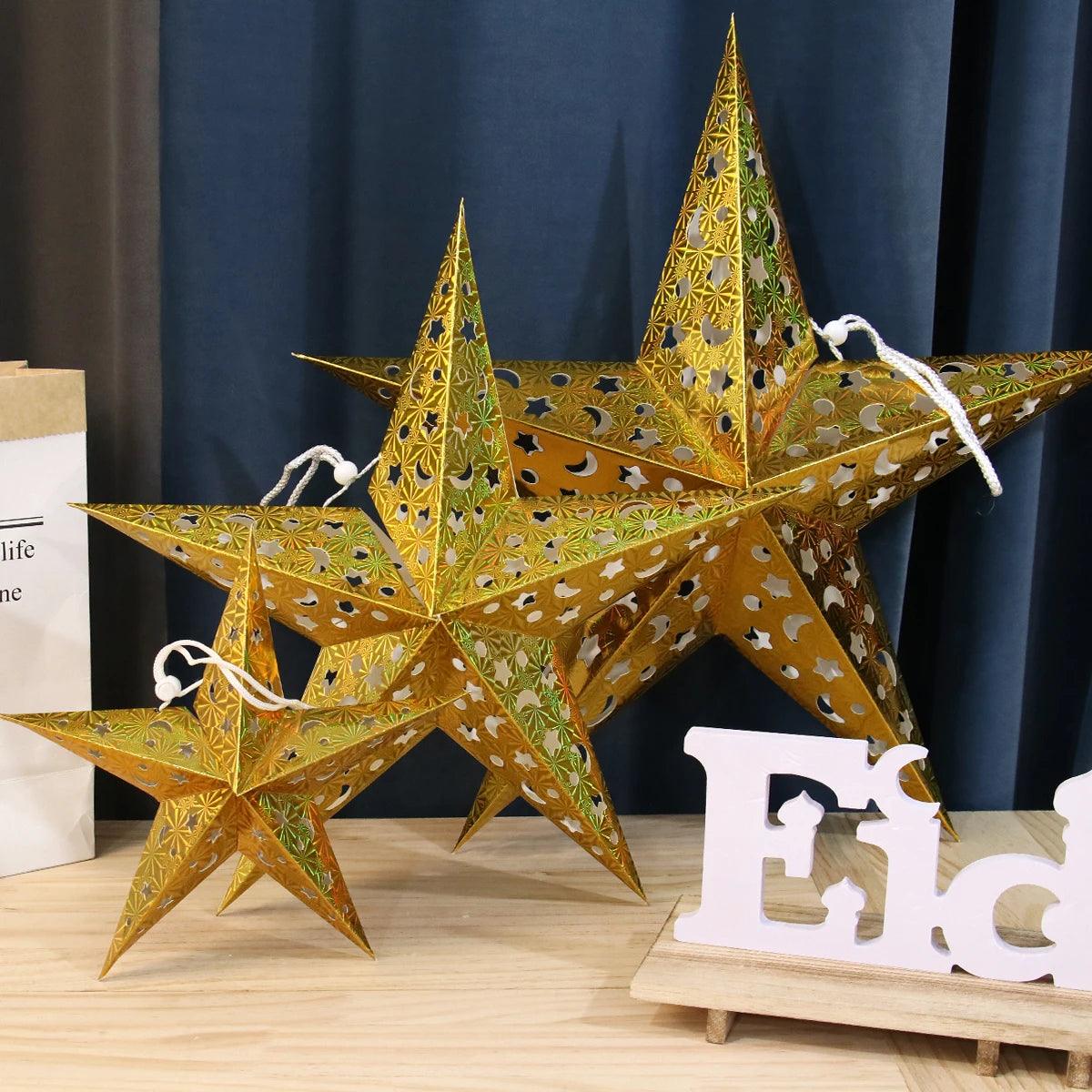 Hollow Star Hanging Ornament