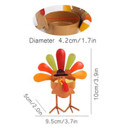 Turkey Tealight Candle Holders