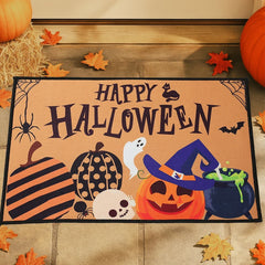 VIKAMA Halloween Doormat Durable And Easy To Clean Halloween Home Decor, Suitable For Bedrooms, Kitchens, Entrances, Etc.