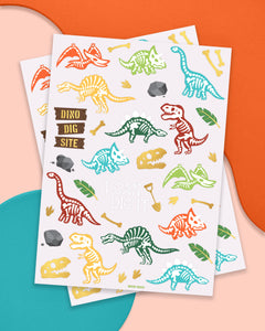 Dinosaur Tattoos - 36 temporary tattoos
