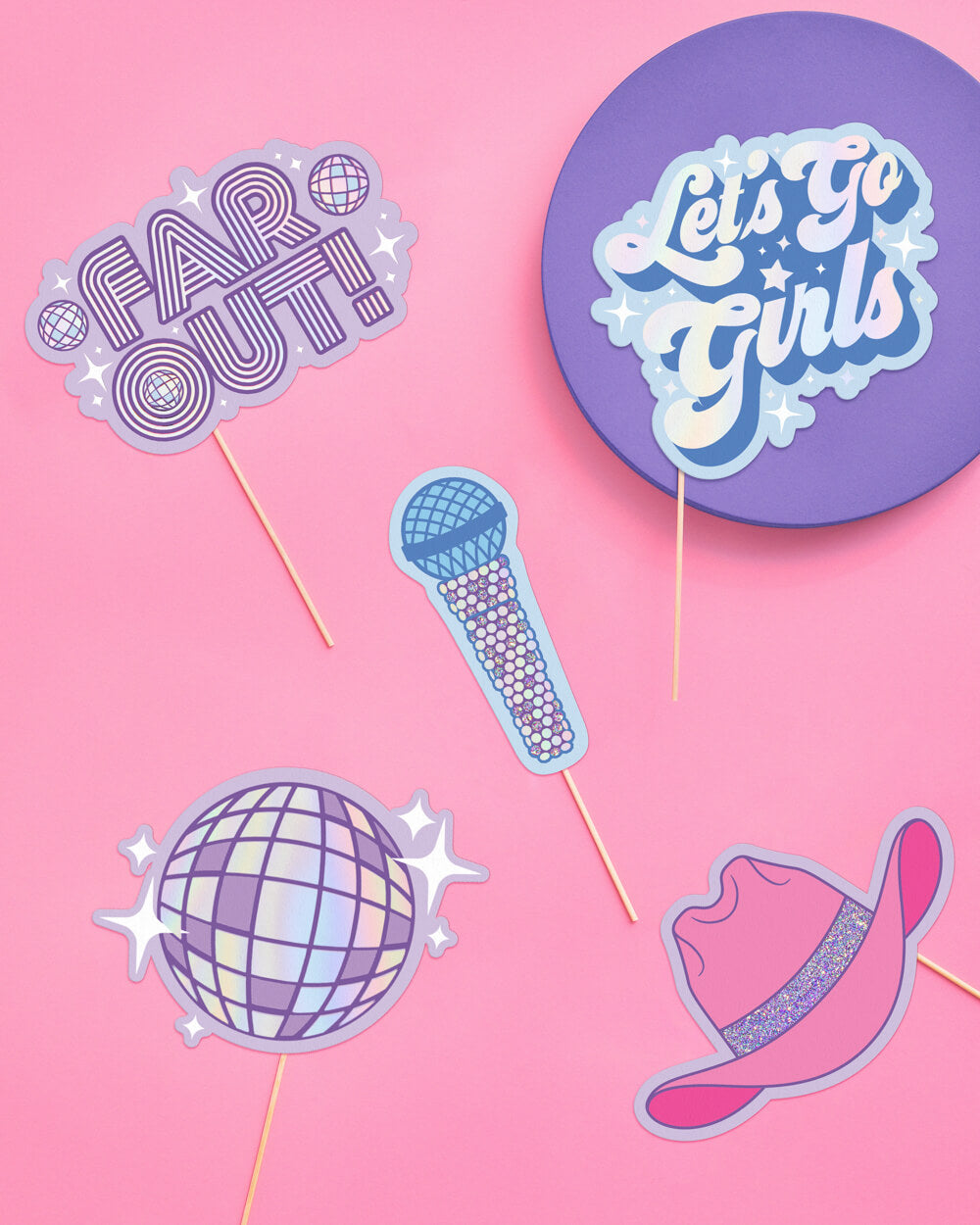 Disco Photo Pack - props + curtains
