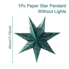 Hollow Star Hanging Ornament