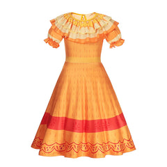 Girls' Dolores from Encanto Costume Dress
