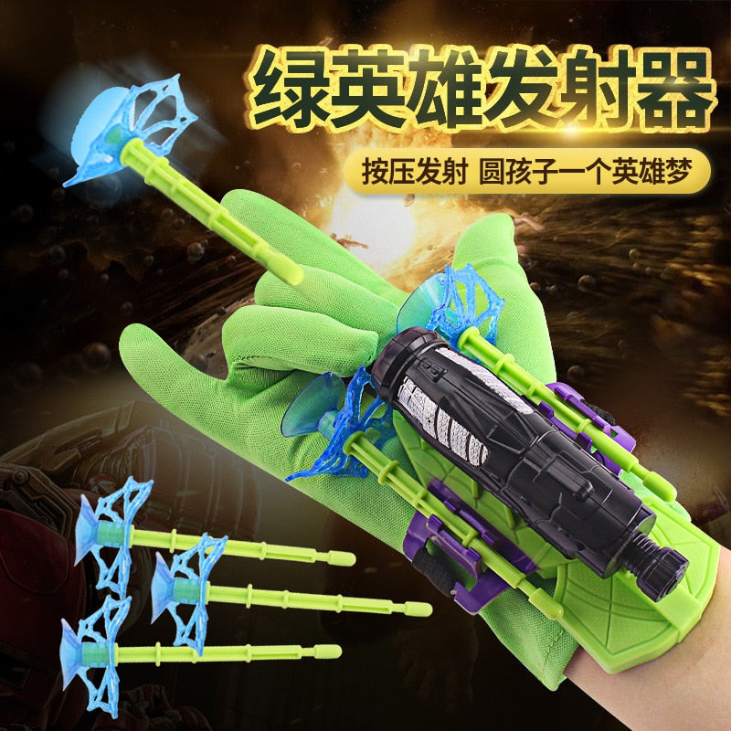 Kids Superhero Dart Launcher and Glove Options