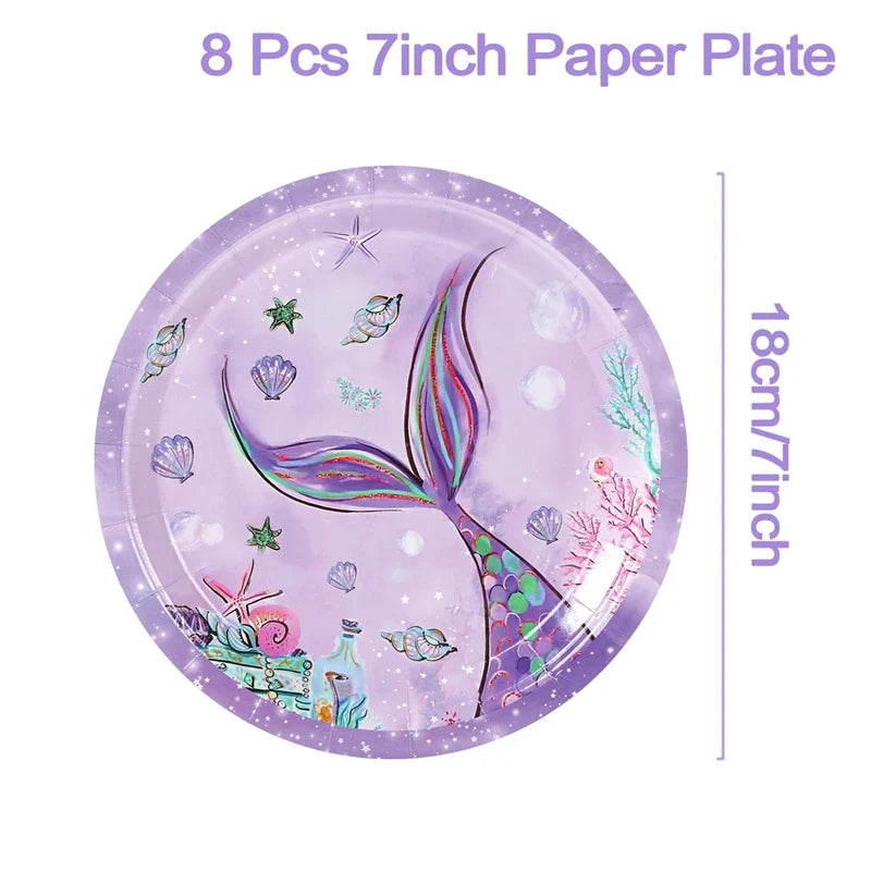 Mermaid Tail Cupcake Stand Under The Sea Little Mermaid Birthday Party Supplies Wedding Birthday Party Decor Kids Baby Shower