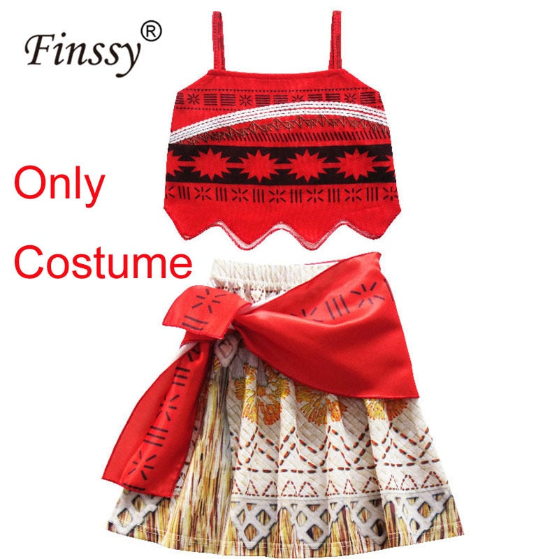 Moana Princess Dress for Girls