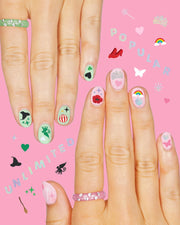 Emerald City Nail Stickers - 604 adhesive nail stickers