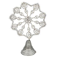 Snowflake Christmas Tree Topper