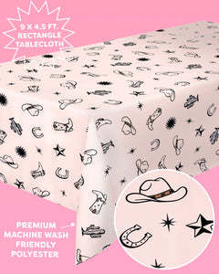 Texas Hold 'Em Tablecloth - washable tablecloth