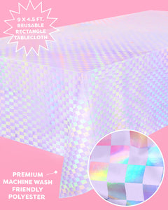 It's Disco, Baby! Tablecloth - washable table cover