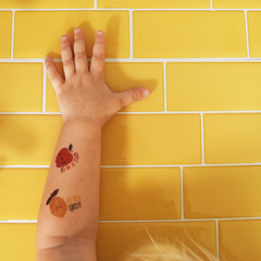 Little Chef Fake Tattoos - 10 pack