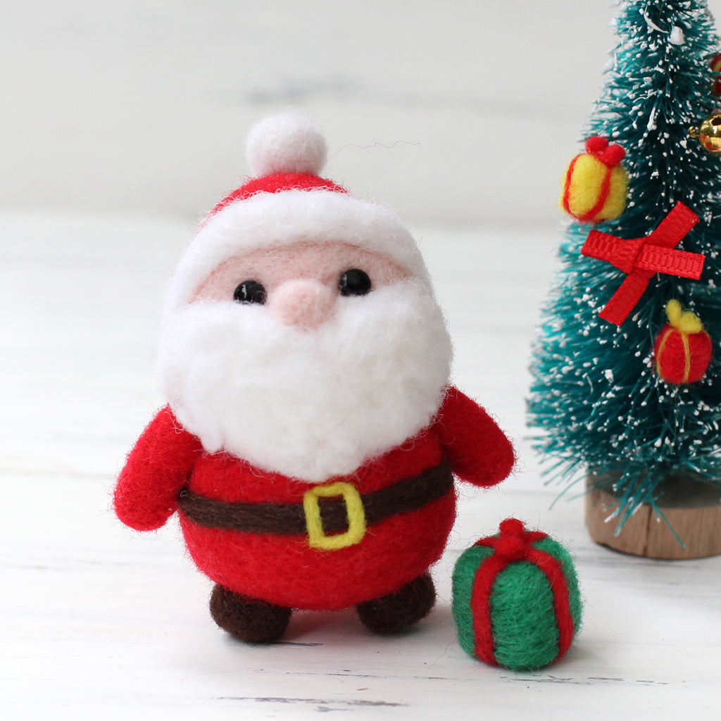 Santa Claus Needle Felting Kit by Wizardi F07N8-W11