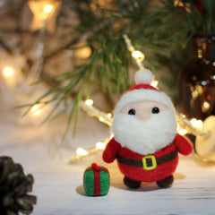 Santa Claus Needle Felting Kit by Wizardi F07N8-W11