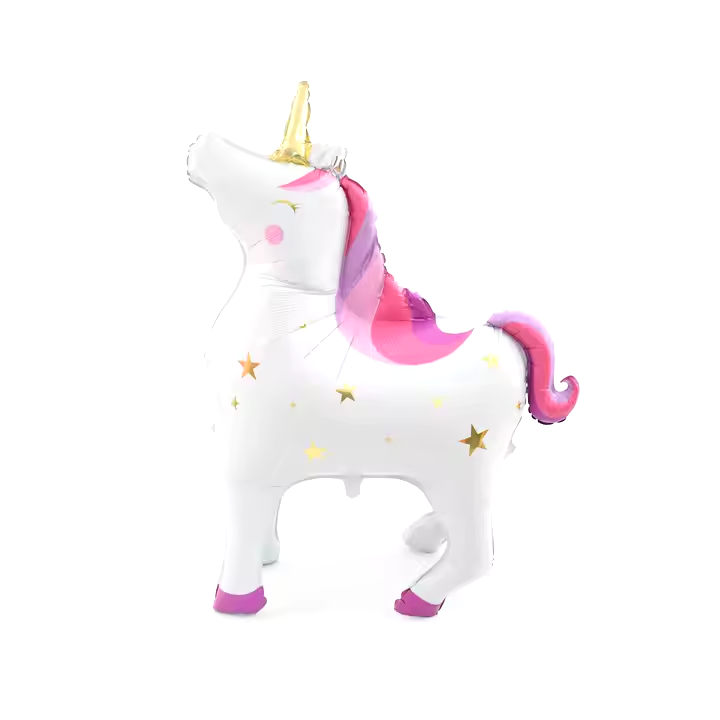 Unicorn Standing Foil Balloon Decoration