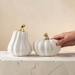 White Luxe Pumpkin