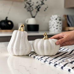 White Luxe Pumpkin
