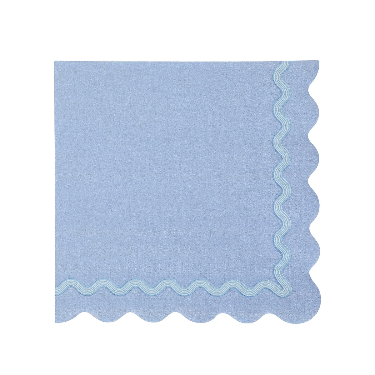 Rainbow Ric Rac Assorted Lunch Napkins (20 ct, 5 colors)