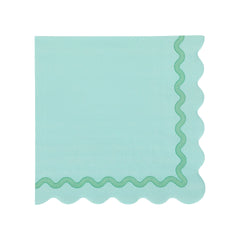 Rainbow Ric Rac Assorted Lunch Napkins (20 ct, 5 colors)