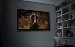 HoliScapes® USB Projector Kit - Witching Hour + Projector + 48" x 72" Projection Screen