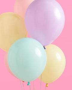 Pastel Balloon Pack - 24 matte balloons