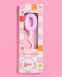 #0 Birth-YAY Candle - pastel bubble candle