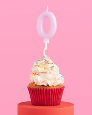 #0 Birth-YAY Candle - pastel bubble candle