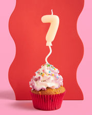 #7 Birth-YAY Candle - pastel bubble candle